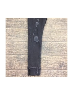Men's black denim jeans