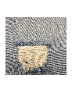 Jean en denim bleu clair pour homme 2