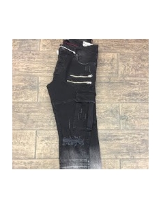 Jeans pour homme noir et whaite