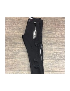 Jean noir homme avec poche