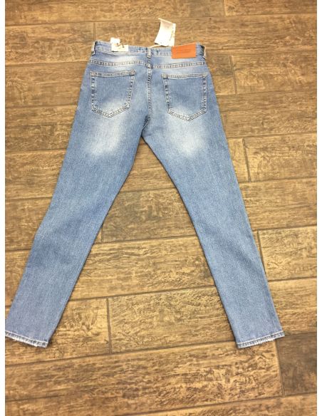 Men's blue denim jeans