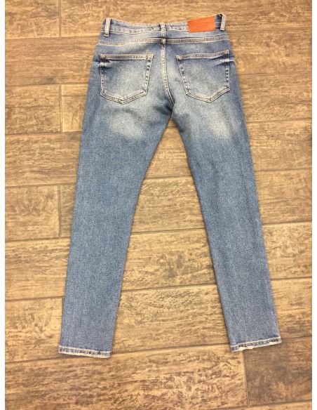 Men's blue denim jeans