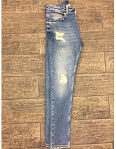 Erkek mavi kot pantolon