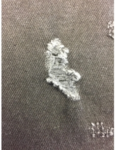 Erkek Koyu Siyah Denim Jeans 2