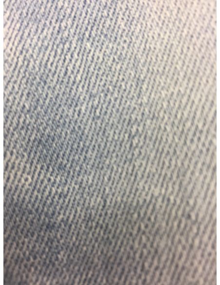 Men's denim blue shorts with white shade