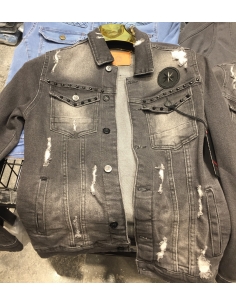 Men's Brown Jeans Jacket