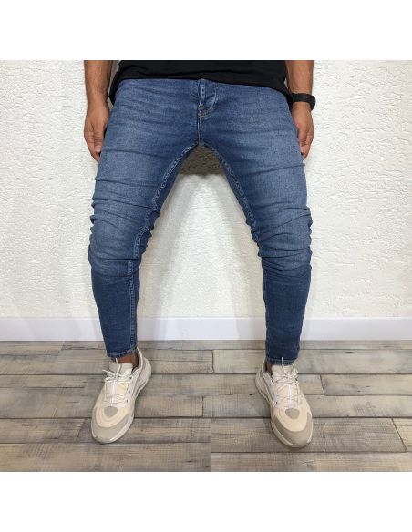 Men's Trendy Blue Jeans