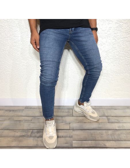 Men's Trendy Blue Jeans