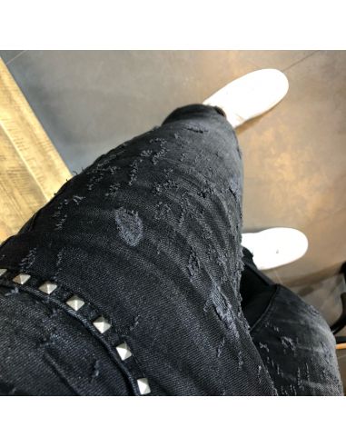Men's Trendy Black Jeans