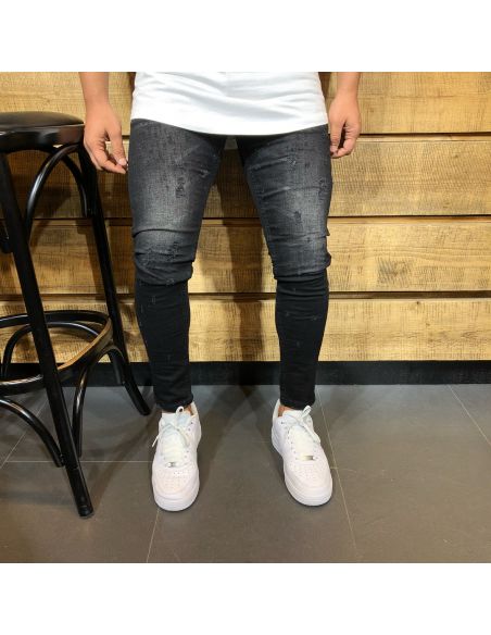 Men's Trendy Black Jeans