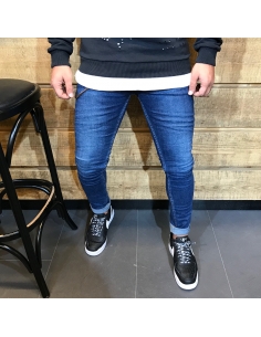 Men's Trendy Blue Jeans