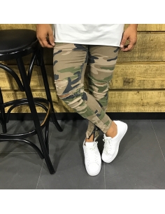 Jeans à la mode armée pour hommes 2