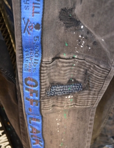 Jeans à bandes jaunes 2