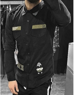 Men's shirt with pockets