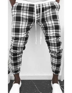 Men's black fit Pants 2