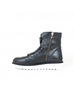 A-027 Siyah Deri Erkek Bot 2
