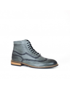 A-019 Gri Deri Erkek Bot
