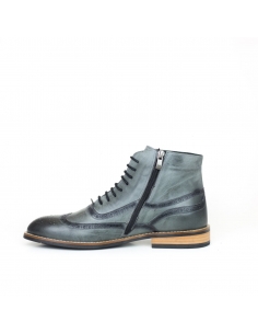 A-019 Gri Deri Erkek Bot 2