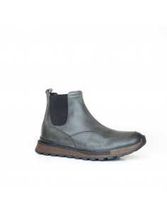 A-017 Gri Deri Erkek Bot