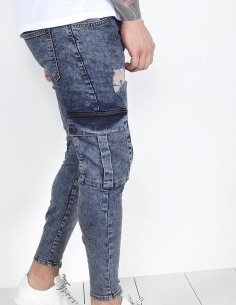 Men's blue Fit Track Pants 2