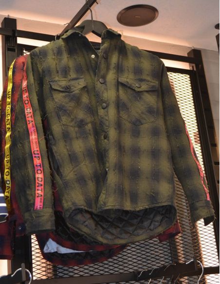 Jean jacket for men distressed and logo  Model 10
