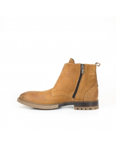 A-005 Mustard Leather Men... 2