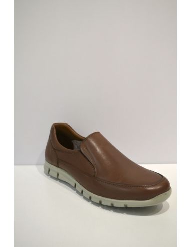 Light Brown Leather Sneaker no laces