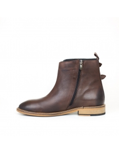 A-004 Kahve Deri Erkek Bot 2