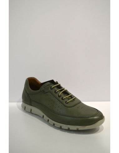 Green Leather Sneaker comfort
