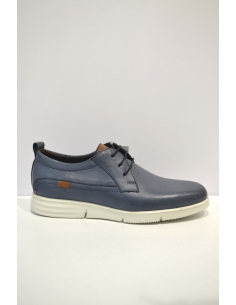 Light Blue Leather Sneaker