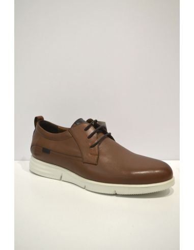 Light Brown pointed Leather Sneaker