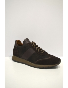 Dark Brown Leather Casual shoe