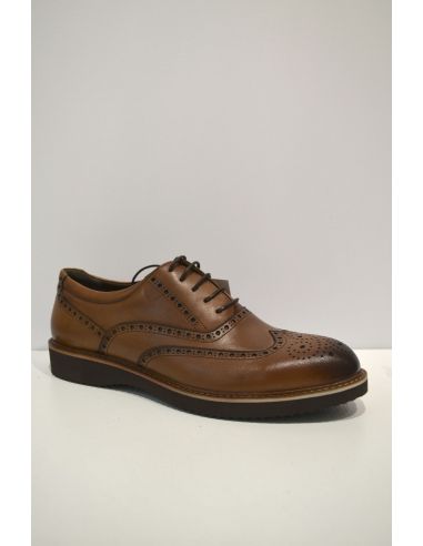 Brown Designer Casual Leather Shoe