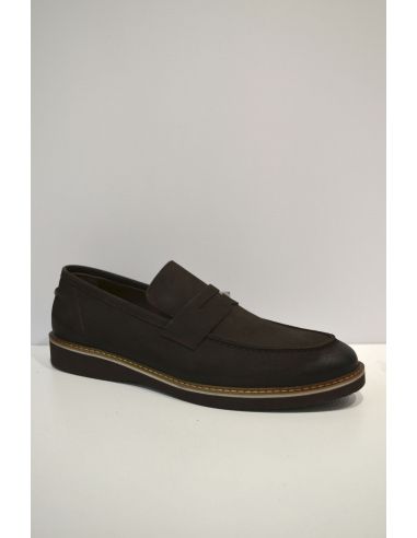 Bokara Grey Shade Slip on Leather Shoe