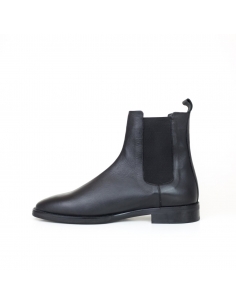 A-001 Siyah Deri Erkek Bot 2