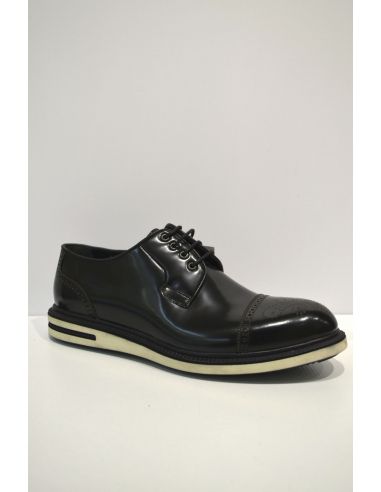 Black Formal Slip on Leather Shoe