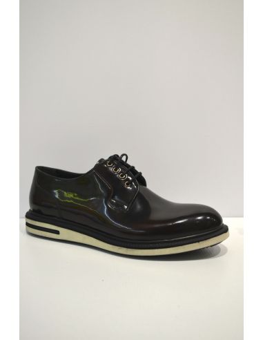 Black Formal Slip on Leather Shoe model 2
