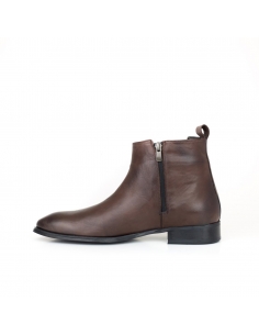 A-002 Kahve Deri Erkek Bot 2