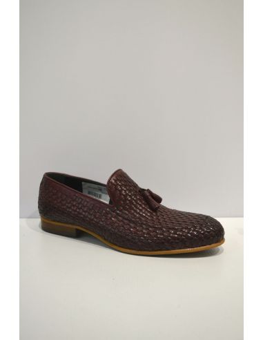 Brown Slip on Leather Shoe