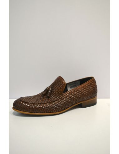 Brown Slip on Leather Shoe