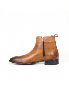 A-002 Taba Deri Erkek Bot 2