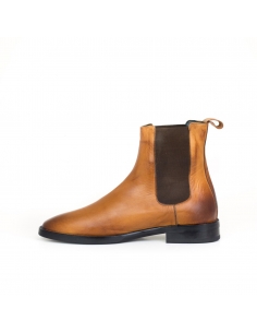 A-001 Taba Deri Erkek Bot 2