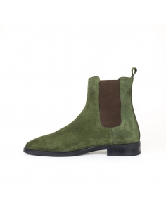 A-001 Haki Yeşil Süet Erkek Bot 2