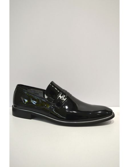 Black Patent Shrieval Dress Shoes