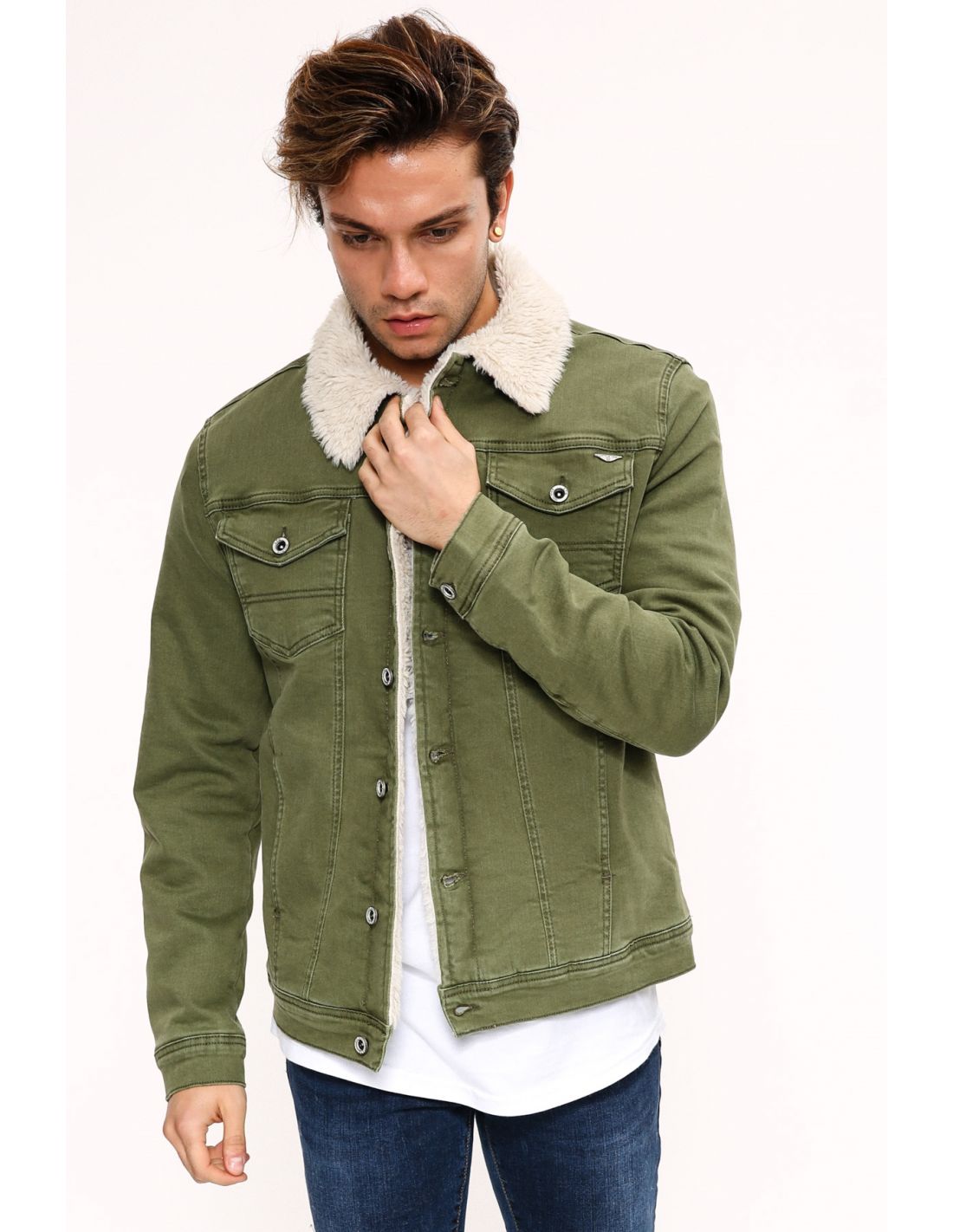 Fleece Lined Denim Jacket – JD & Alexander