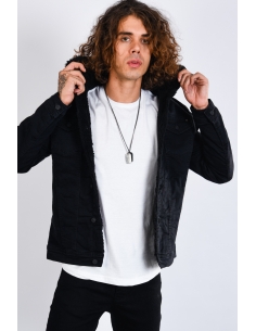 Black Fur Coat Model 2 2