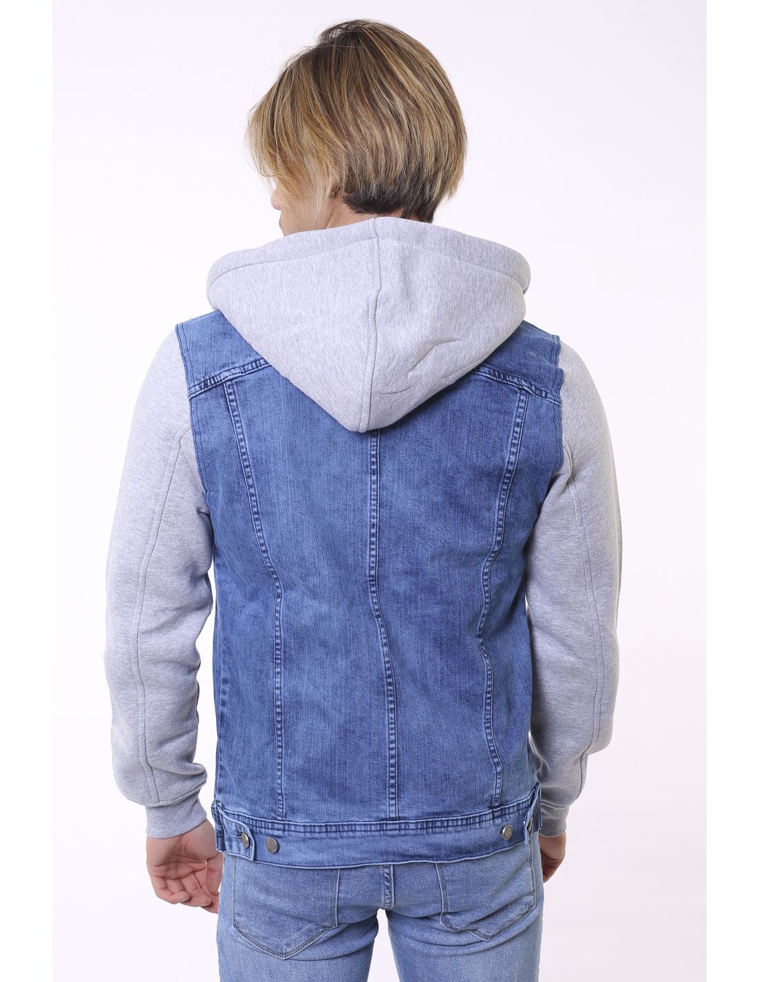 LE3NO Mens Casual Long Sleeve Denim Jean Jacket with Hoodie | Clothes,  Hoodie fashion, Mens fashion jeans