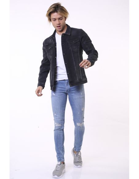 Veste en jean pour homme