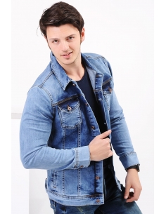 Blue Men's Denim Jacket