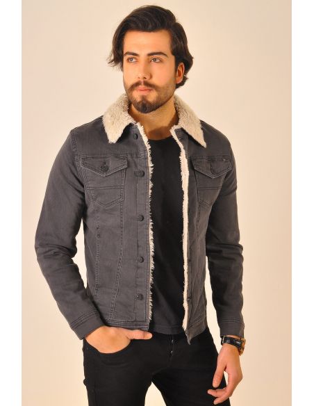 Veste en jean pour hommes